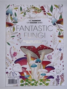 Fantastic Fungi Adult Coloring Book - Multicolor